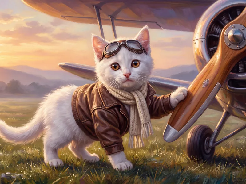 Snowy Skies Ace Pilot