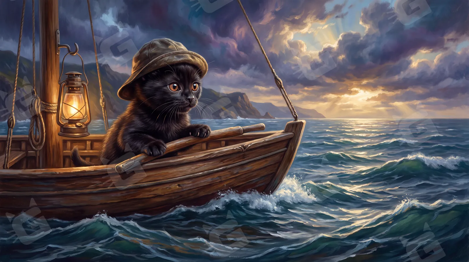 Midnight Mate on the High Seas
