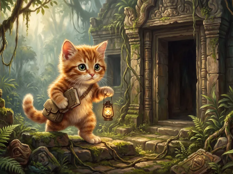 Ginger Jones and the Lost Kitty Temple
