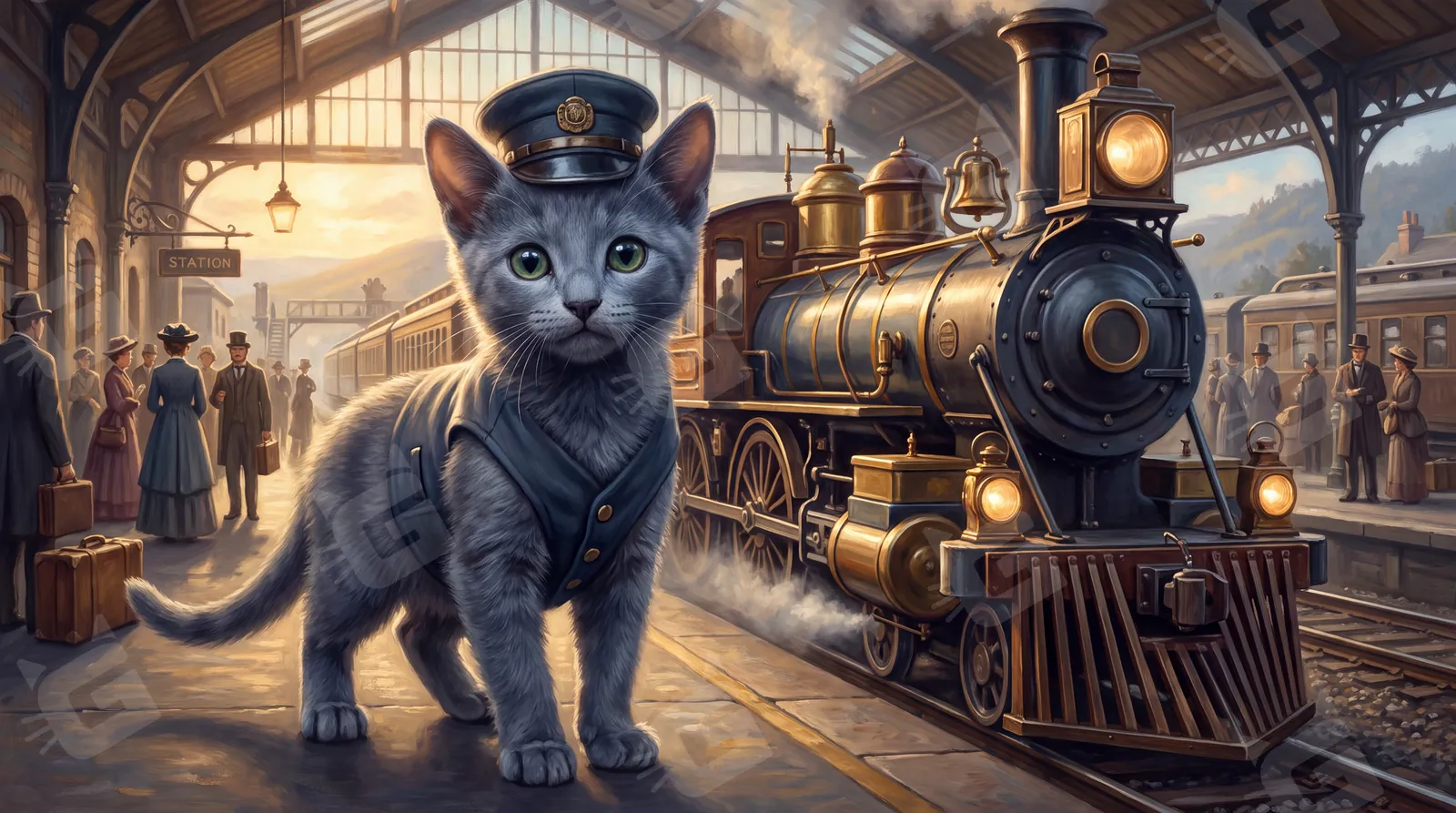 All Aboard the Fur Express