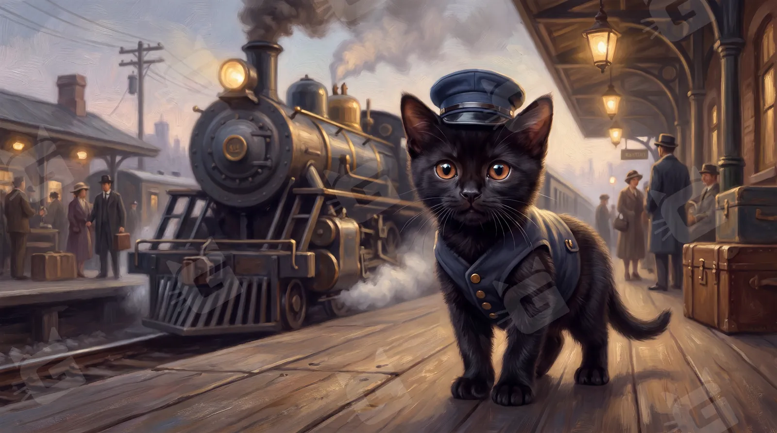 Midnight Rail Meow-ster