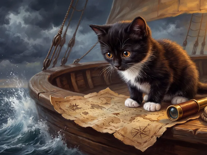 Tuxedo Treasure Hunter's Spyglass