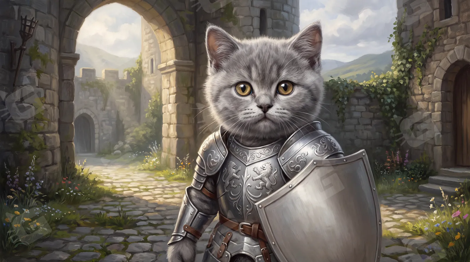 Sir Pouncelot of the Silver Shield