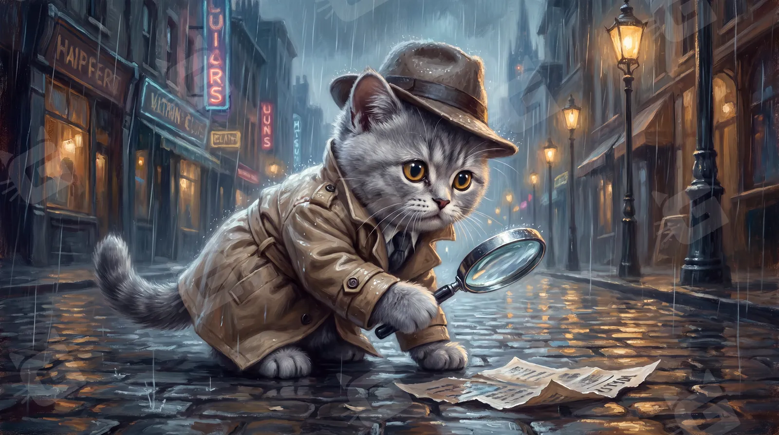 Inspector Whiskerton Investigates