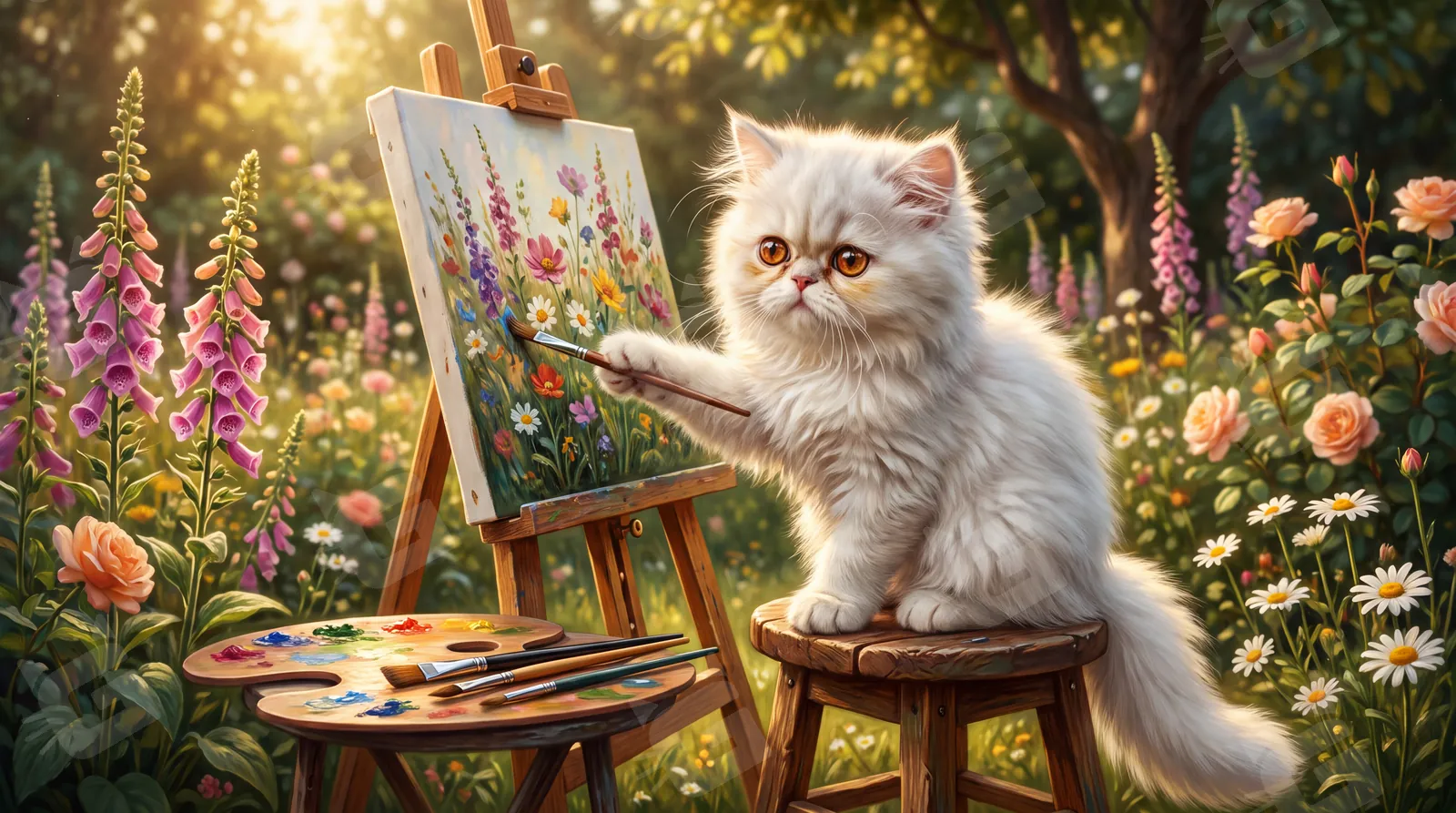 Persian Picasso in Bloom