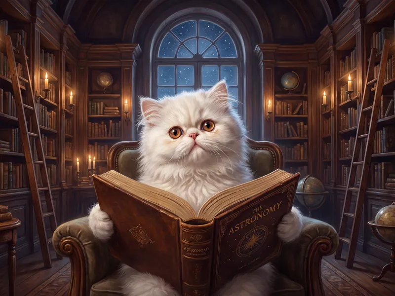 Professor Purrsimmon's Astronomy Hour