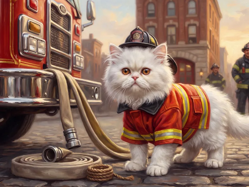 Fireman Fluffington the Brave
