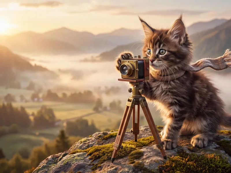 Maine Coon Lens Master