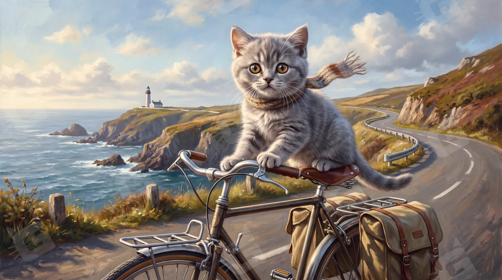 Silver Streak Cyclist