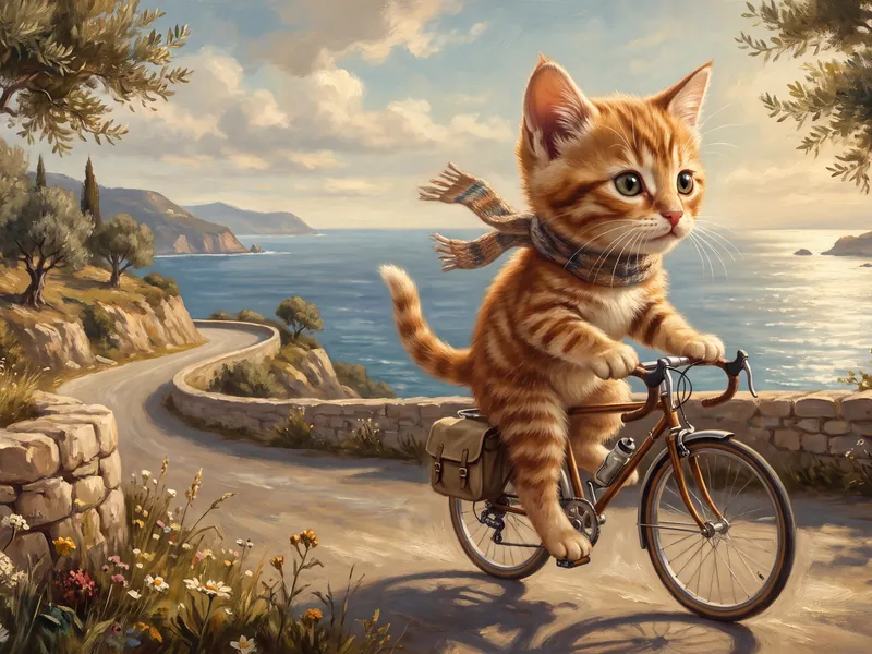 Tabby Takes the Scenic Route