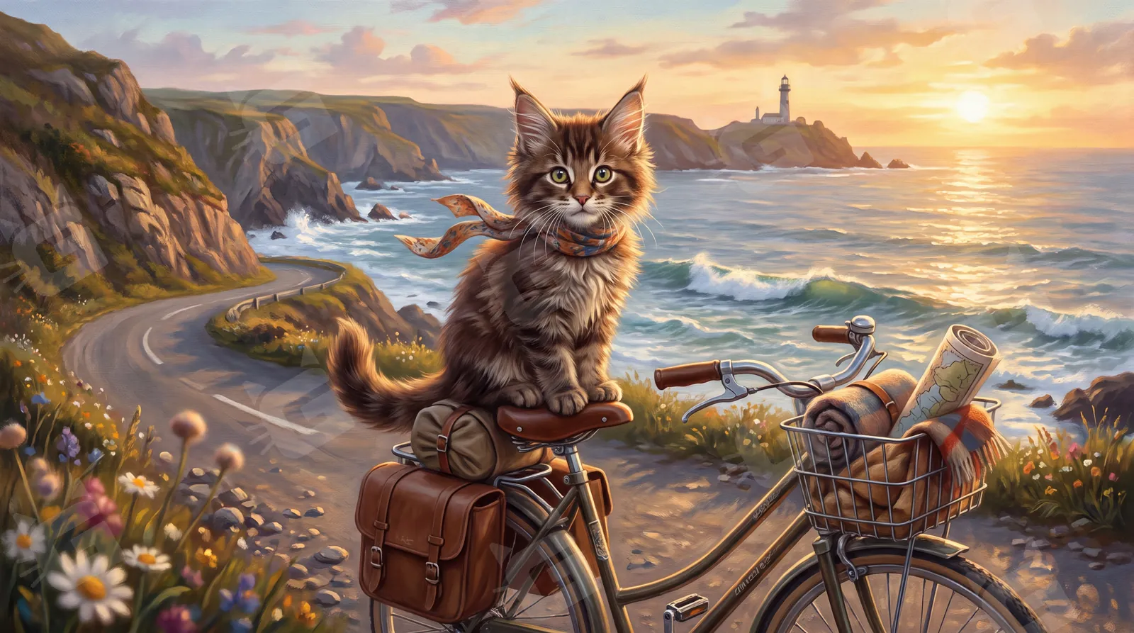 Maine Coon Map Reader
