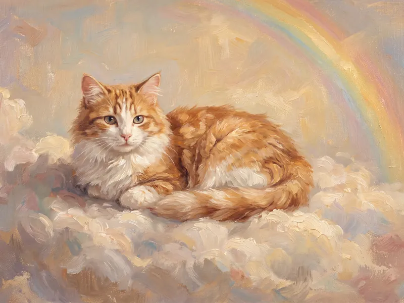 Rainbow Bridge Cat