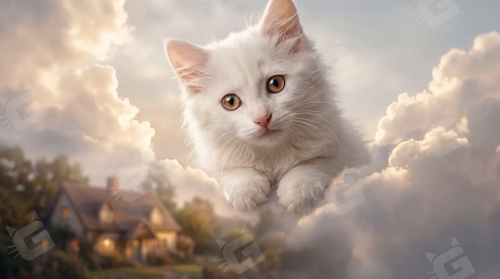 Angora Cloud, Paws on Heaven's Sill
