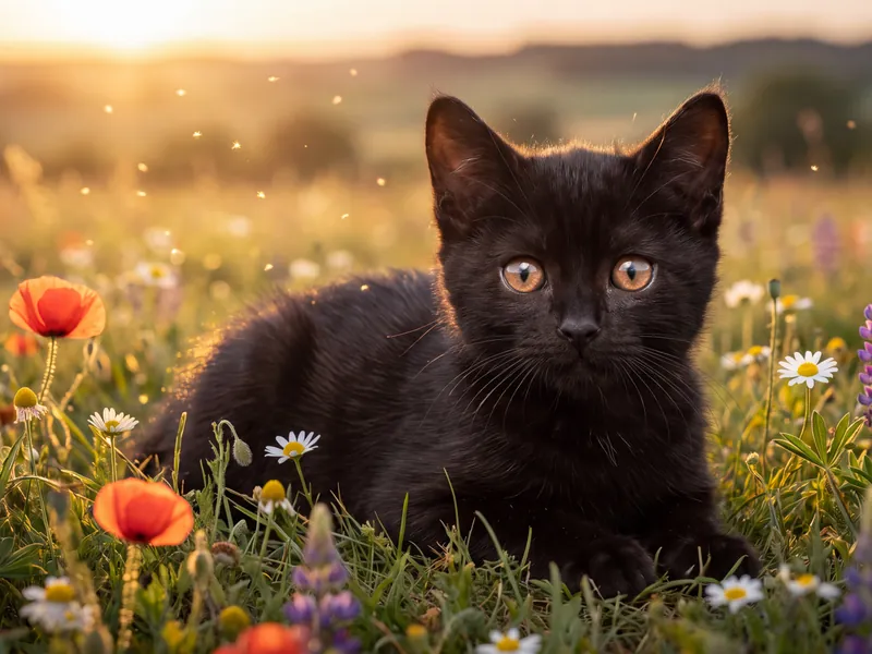 Midnight Poppy Meadow