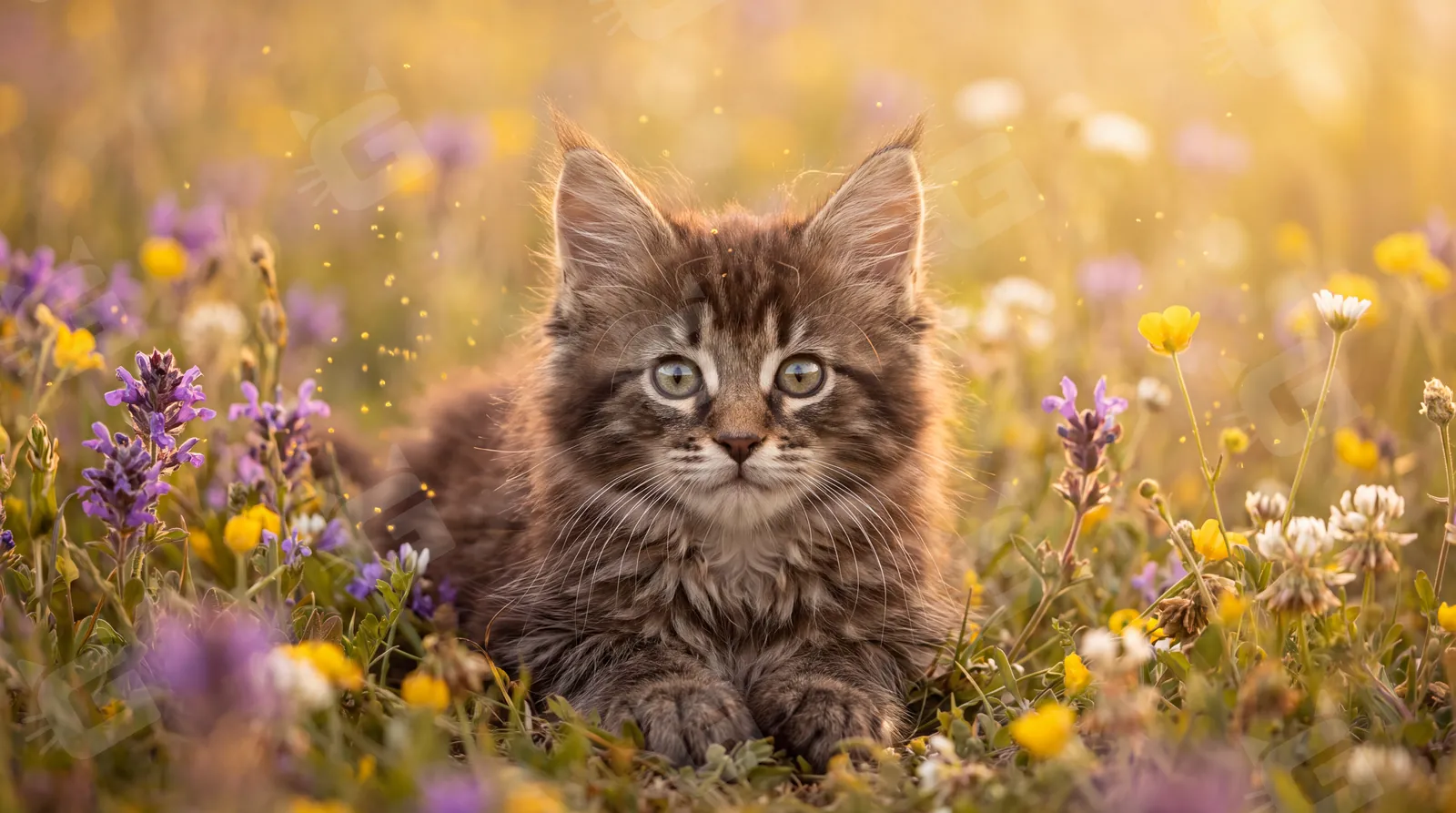 Woodland Whiskers at Golden Hour