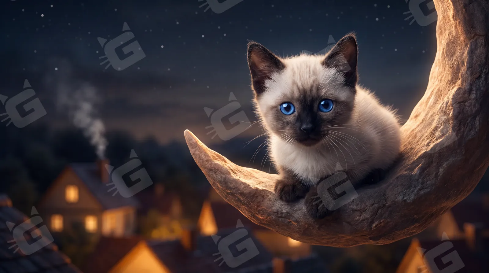 Blue-Eyed Moon Keeper