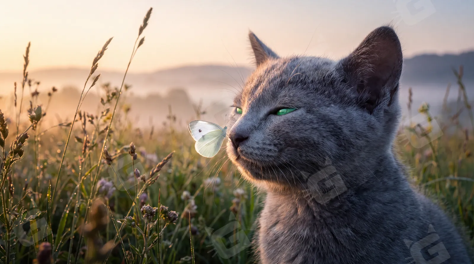 Whiskers and Wildflower Wings