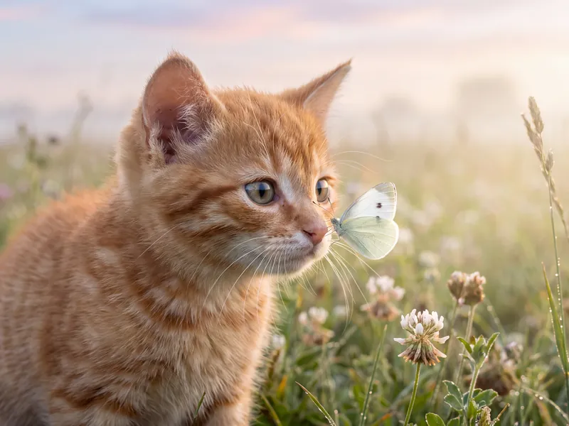 Sunrise Kitten and the Meadow Messenger
