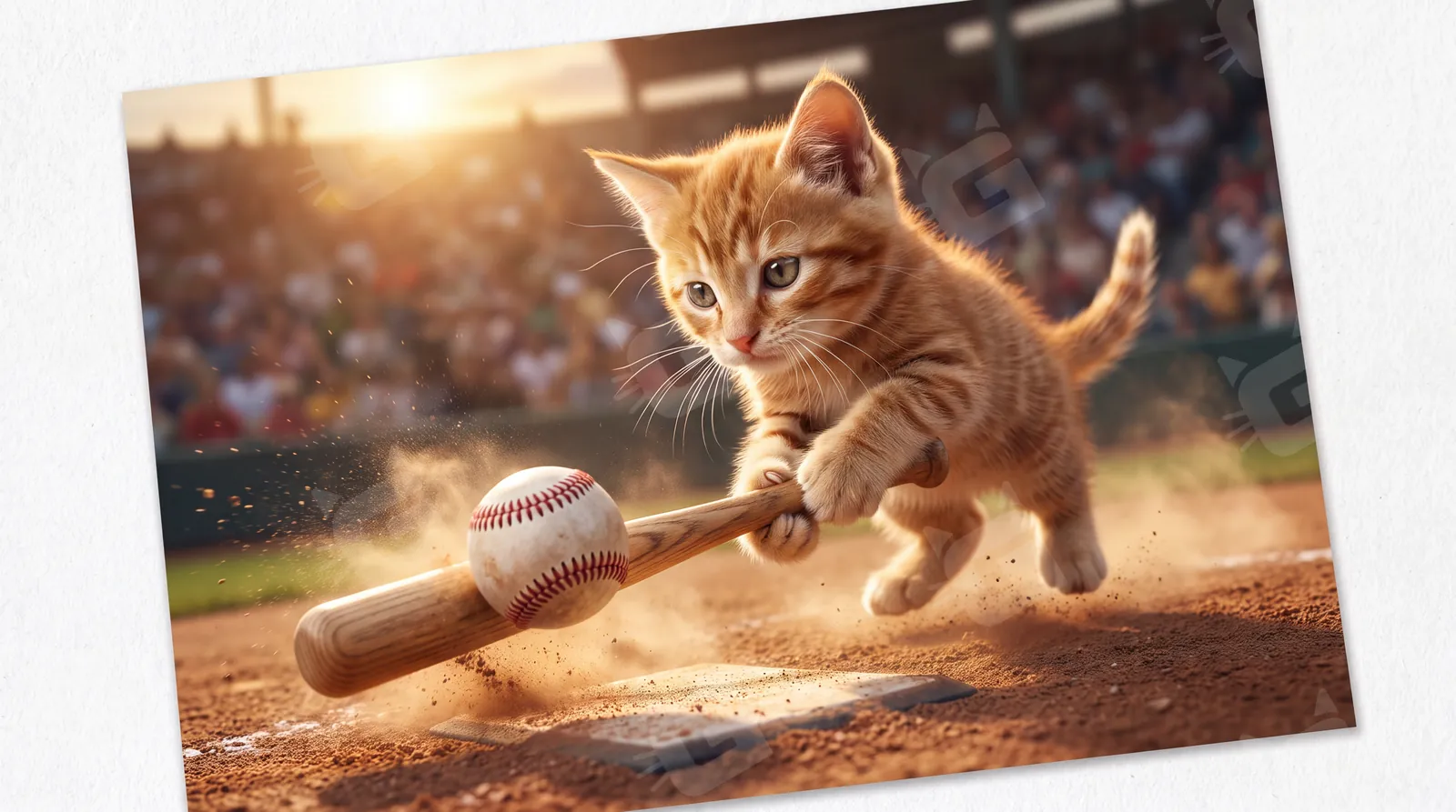 Curveball Kitten