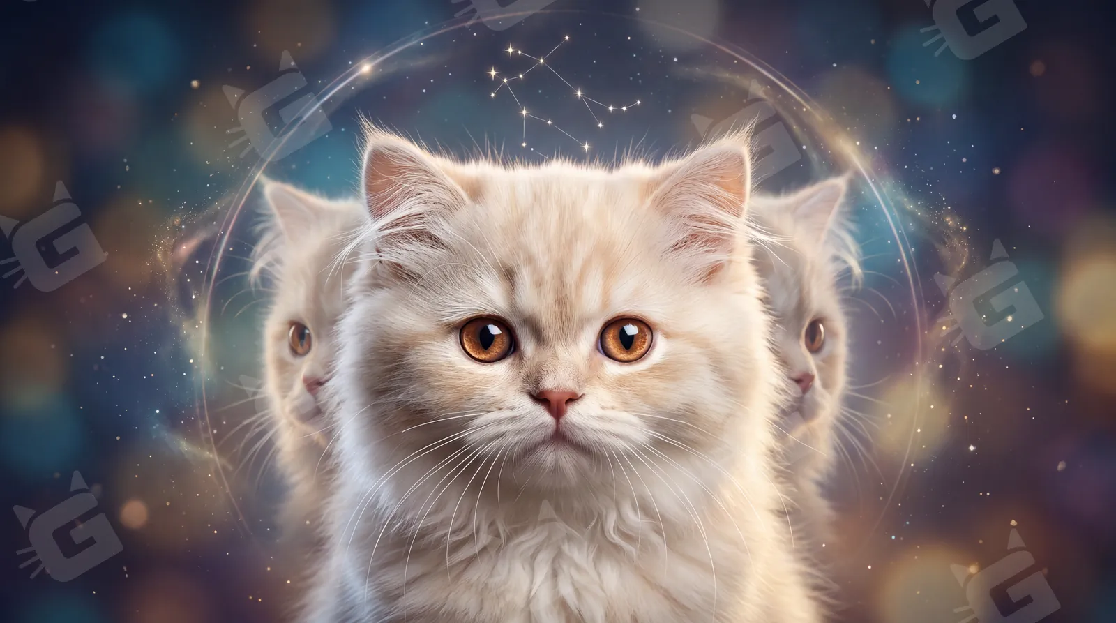 Fluffy Duo: Gemini Sees Two of Everything