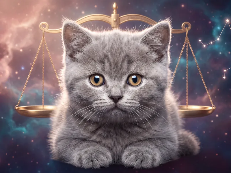 Plush Libra: The Fairest Fluffball of All