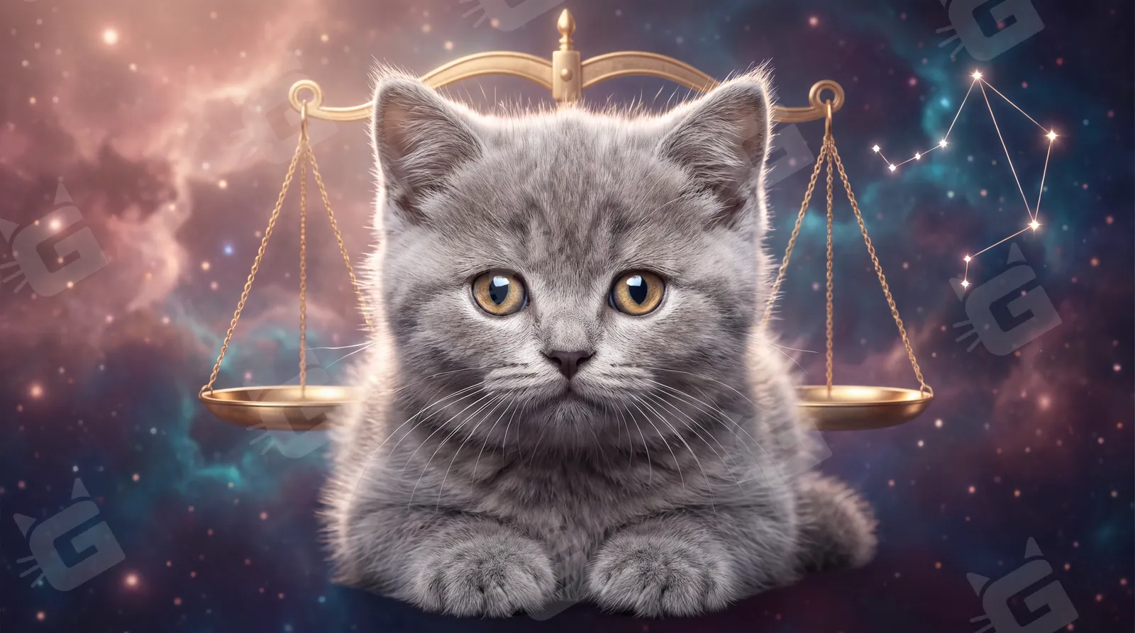 Plush Libra: The Fairest Fluffball of All