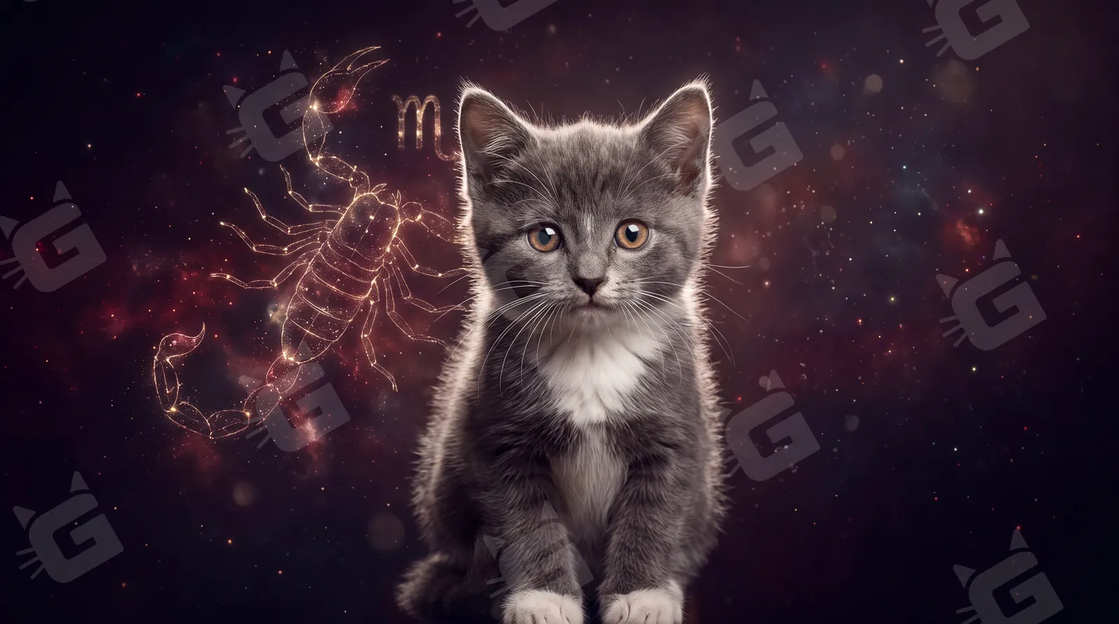 Gray Scorpio: Shadowed and Intense