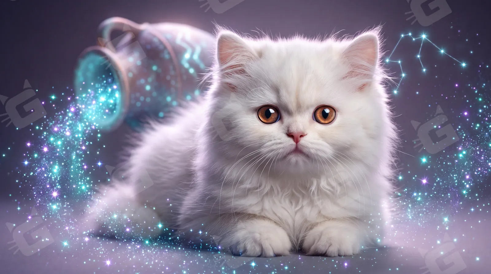 Fluffy Aquarius: Fancy Free Spirit