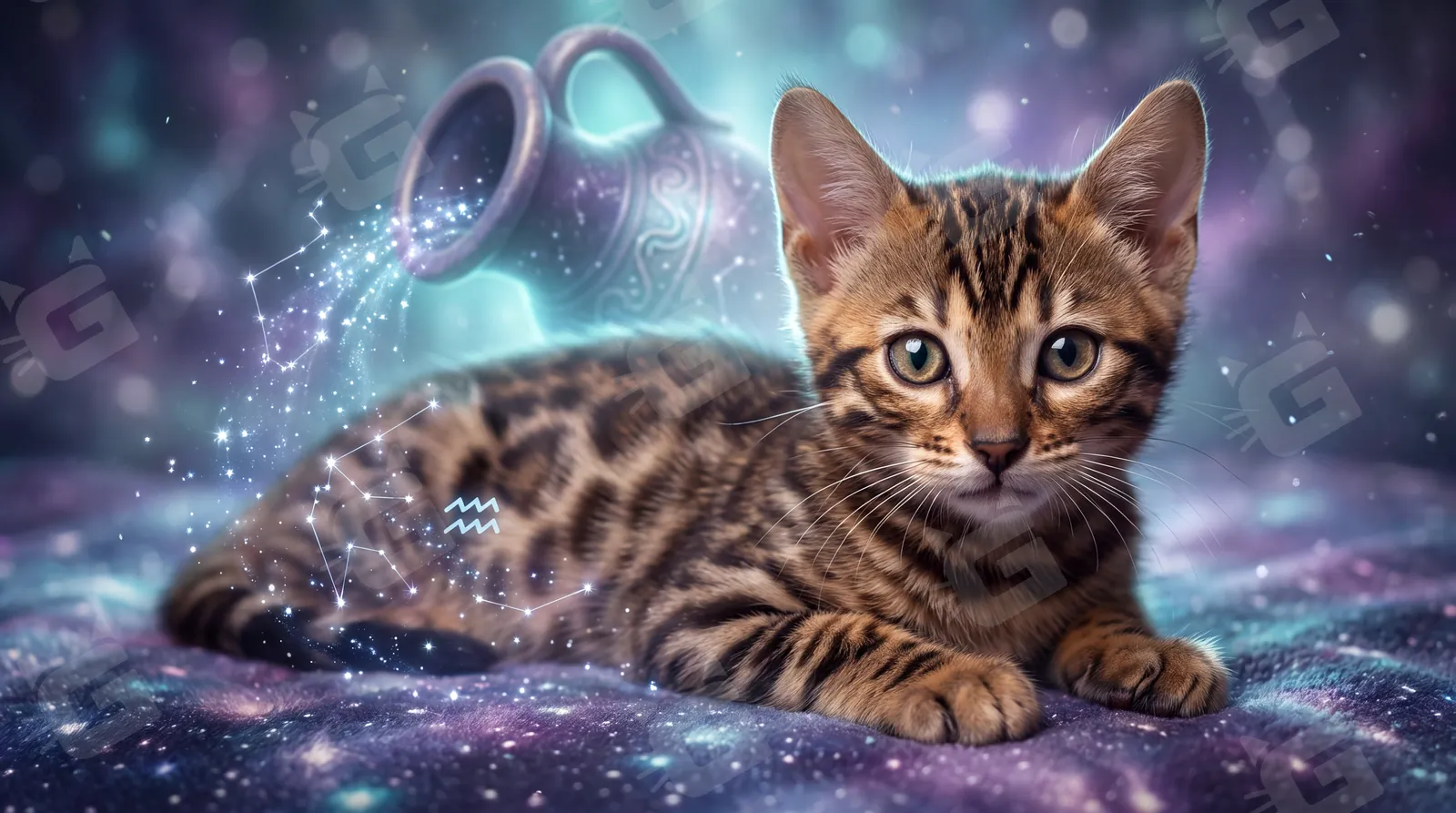 Wild Aquarius: Rosettes and Ripples